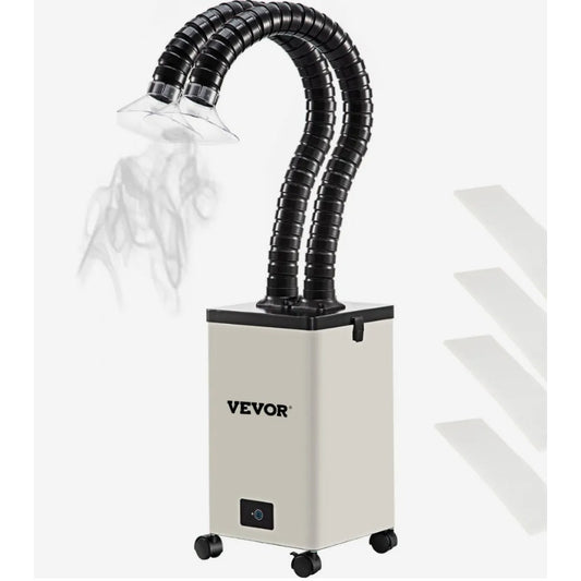 VEVOR 150W Fume Extractor with 3-Stage Filtration