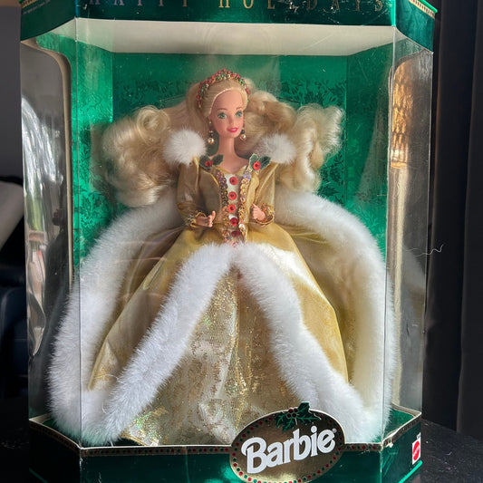 1994 Happy Holidays (Green Eye Variant) Special Edition Doll, NIB, 32 Years old