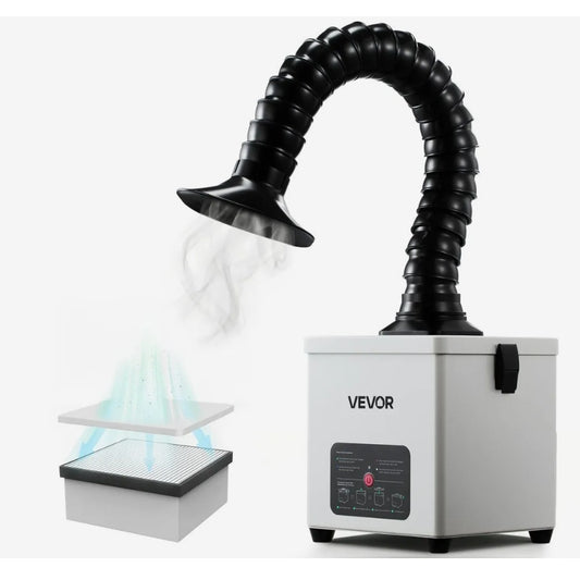 VEVOR Solder Fume Extractor 3-Stage Filter 106 CFM Smoke Absorber DX50
