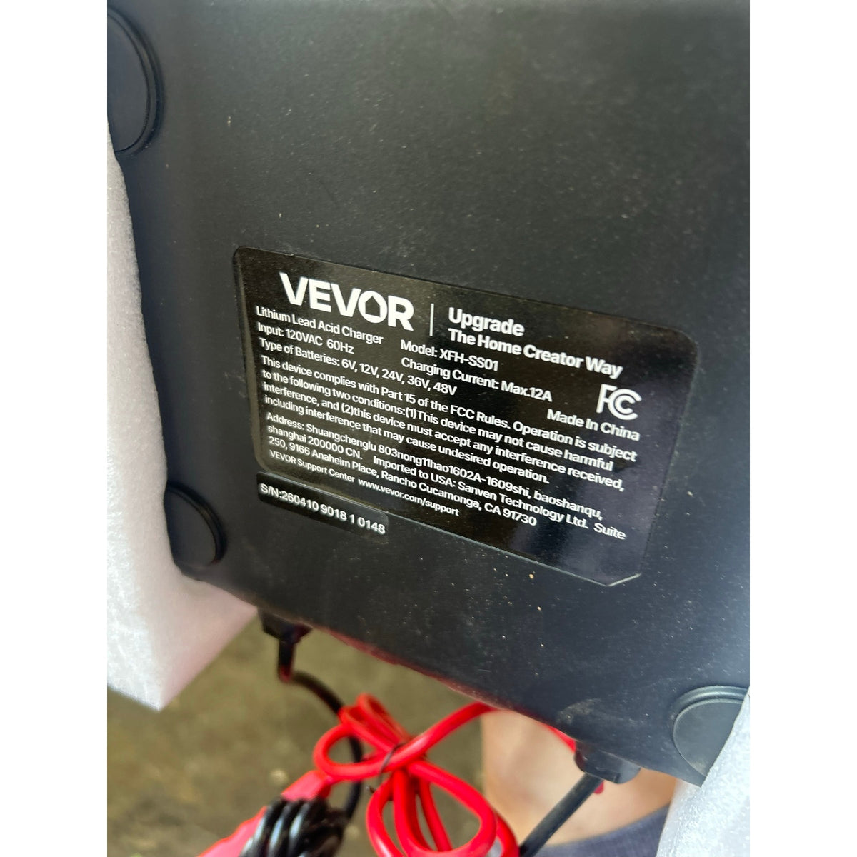 12A Smart Battery Charger & Maintainer, 6V–48V, Like New