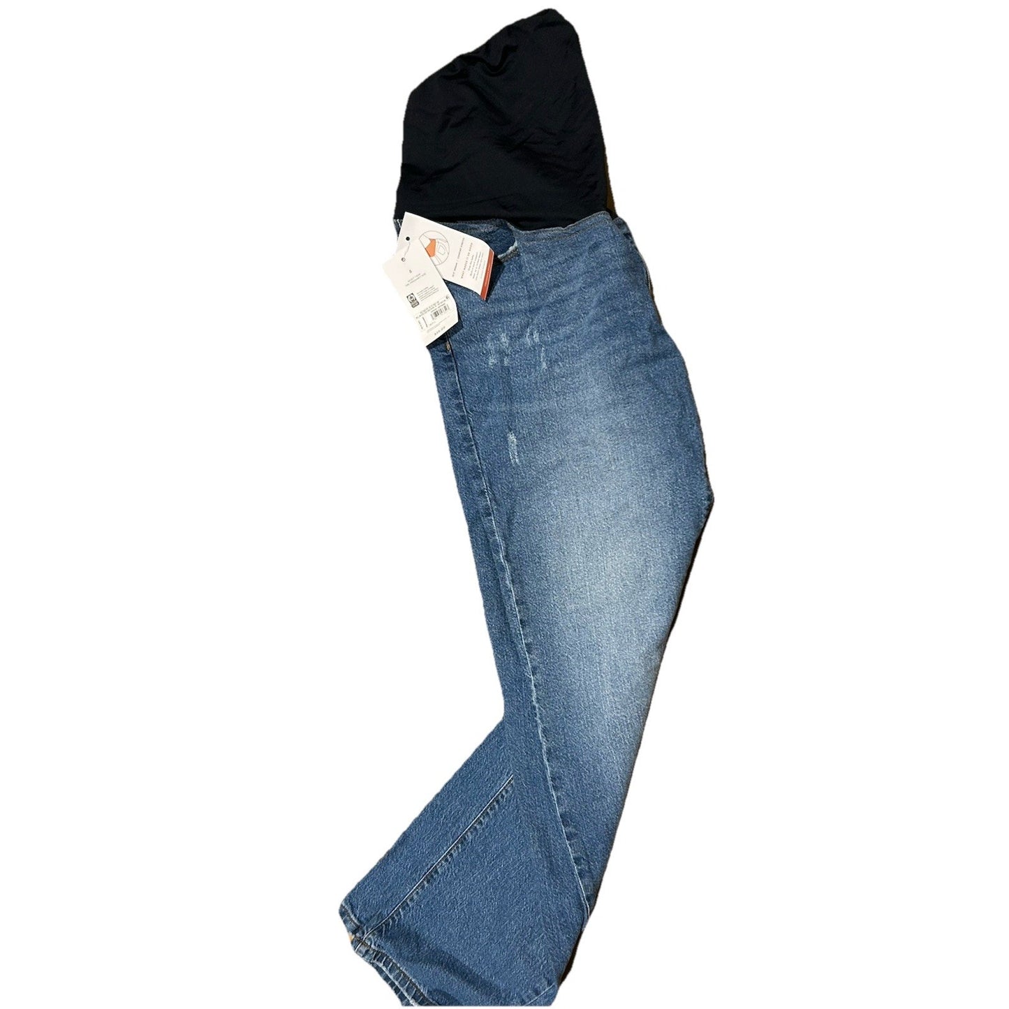 NWT Maternity by Ingrid 90's Straight Leg Comfort Stretch Jeans Size 8