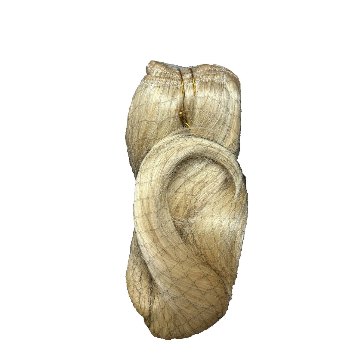 Irresistible Me 100% human hair clip-in extensions in shade #613 Blonde.