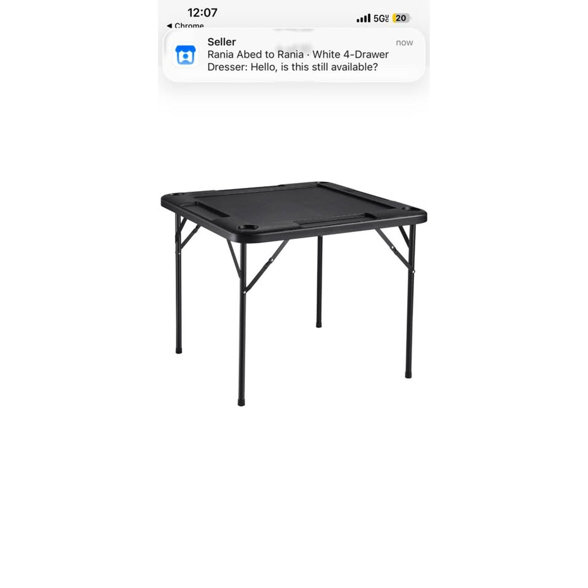 VEVOR Foldable Mahjong Table