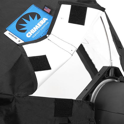 Chimera Super Pro X Small Softbox 24x32 Lightbank White Interior NEW