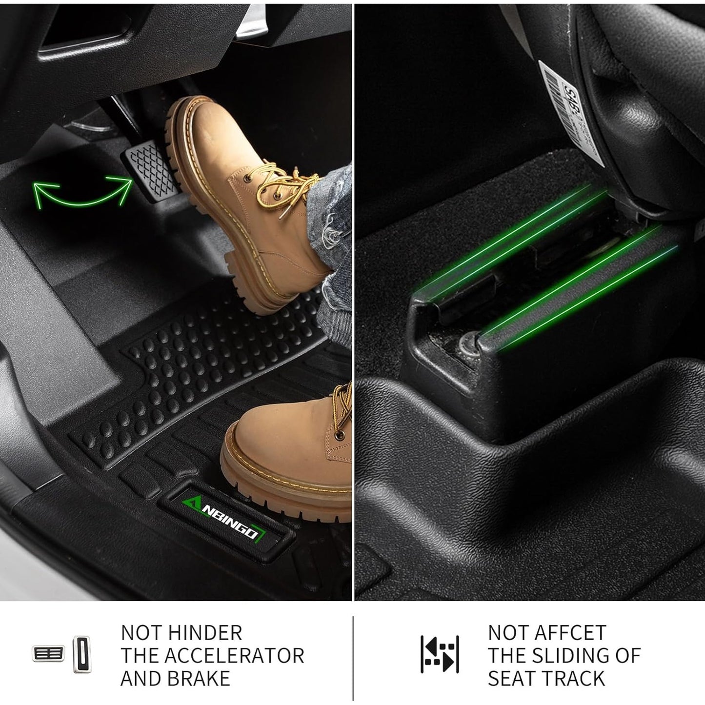 All-Weather Floor Mats & Cargo Liner – Custom Fit for Kia K4 2025 -NIB