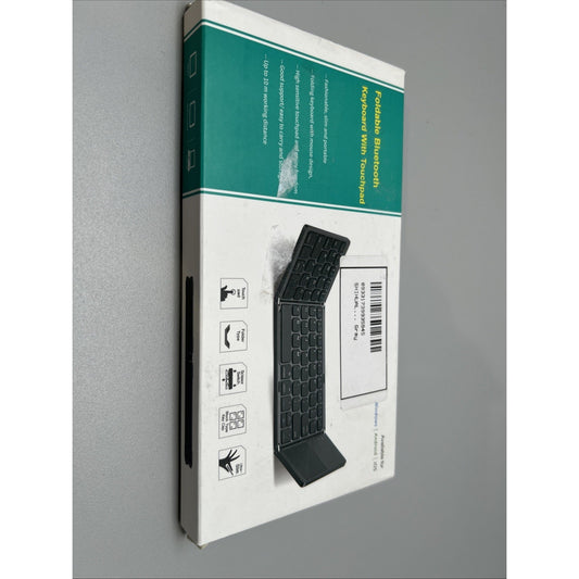 NEW Foldable Bluetooth Keyboard with Touchpad Wireless OS Android Windows Mac