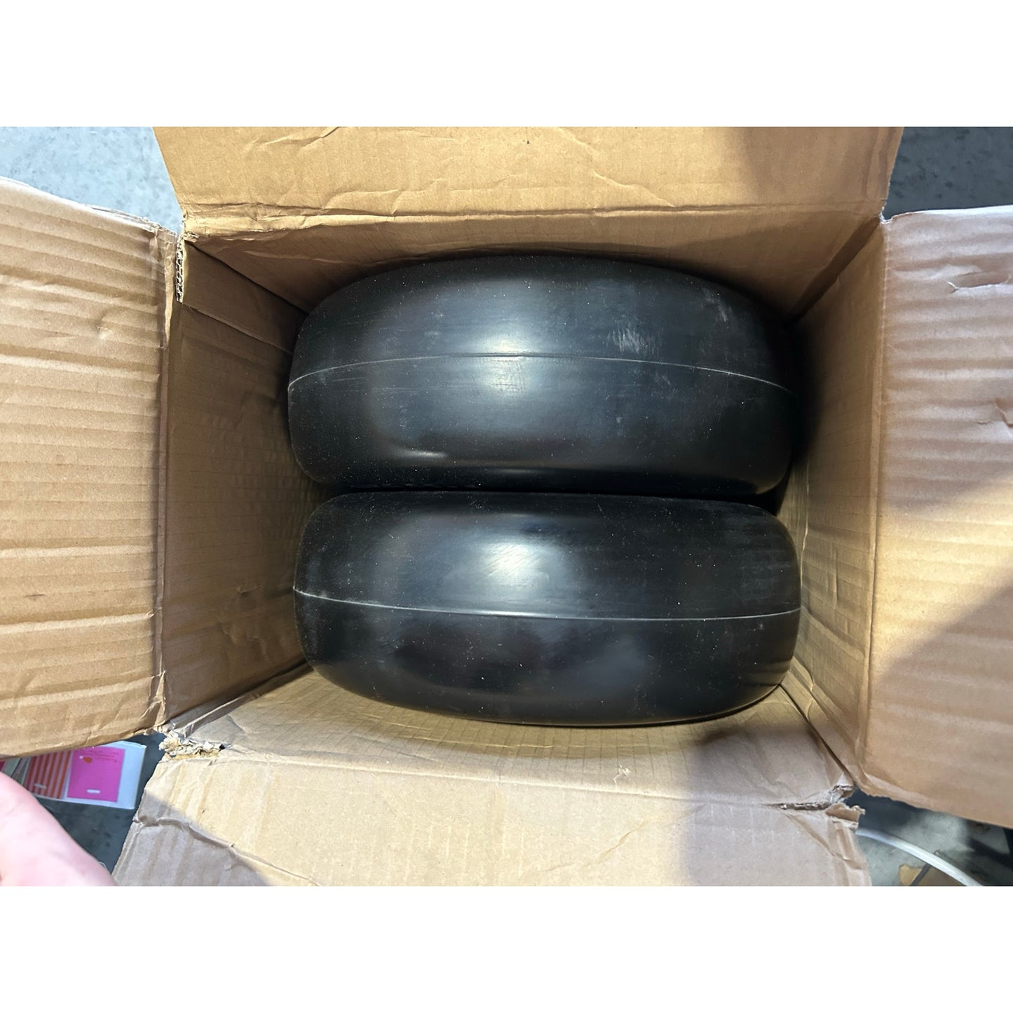 Flat-Free Tires 13x5.00-6 with Bearings – Set of 2