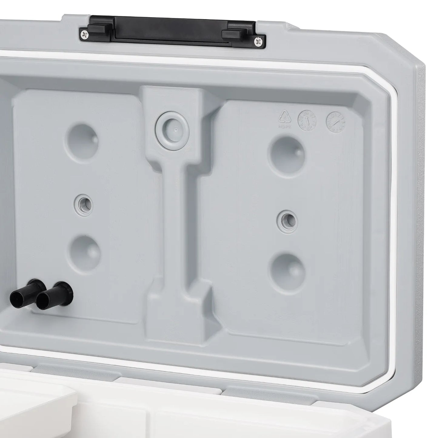 Hard Cooler 24QT Portable Leak-Resistant Coolbox 48 Hours Ice Retention