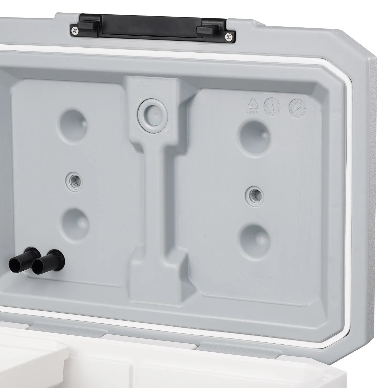 Hard Cooler 24QT Portable Leak-Resistant Coolbox 48 Hours Ice Retention
