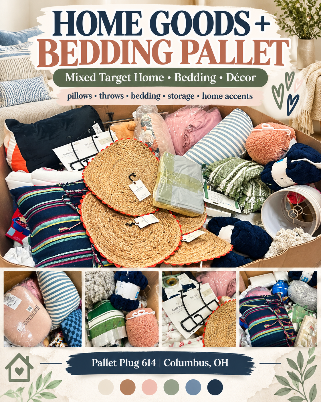 Target Home Goods, Bedding & Bath Pallet
