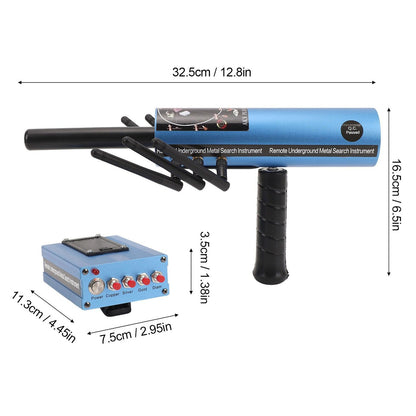 Handheld Metal Detector 30m Depth 1200m Range Gold Silver Detection
