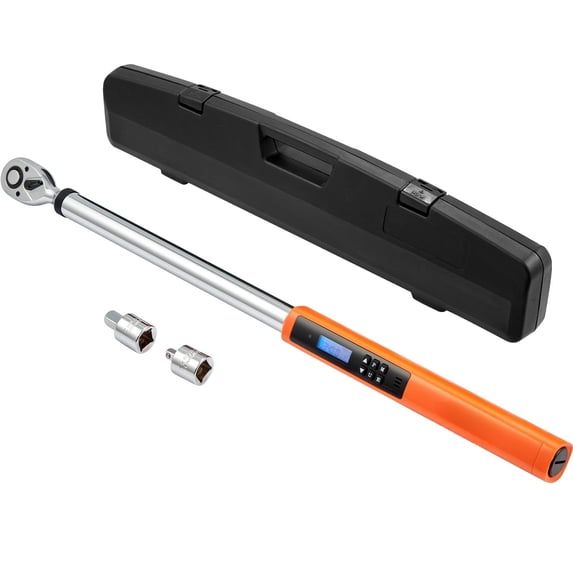 Digital Torque Wrench 1/2" Drive 25-250ft.lb Electronic Torque Wrench Kit