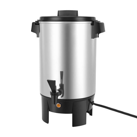 Commercial Coffee Urn 30 Cup 152oz No Drip Tap 1090W Fast Brew Auto Temp Control