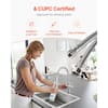 VEVOR Faucet Supply Line 16 In. 3/8 In. Comp x 1/2 In. FIP 10-Pack Braided Stainless Steel