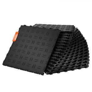 Garage Flooring Tiles 25 Pack 12 X 12 X 0.53 Inch Interlocking Non-Slip