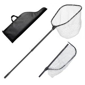 Foldable Fishing Net with Telescopic Handle 30 Lbs Capacity Aluminum