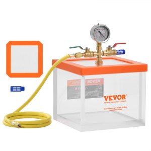 2 Gallon Vacuum Chamber Acrylic Degassing for Resin Silicone