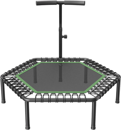 54.5 Inch Mini Trampoline 450 Lbs Max Load Fitness Rebounder