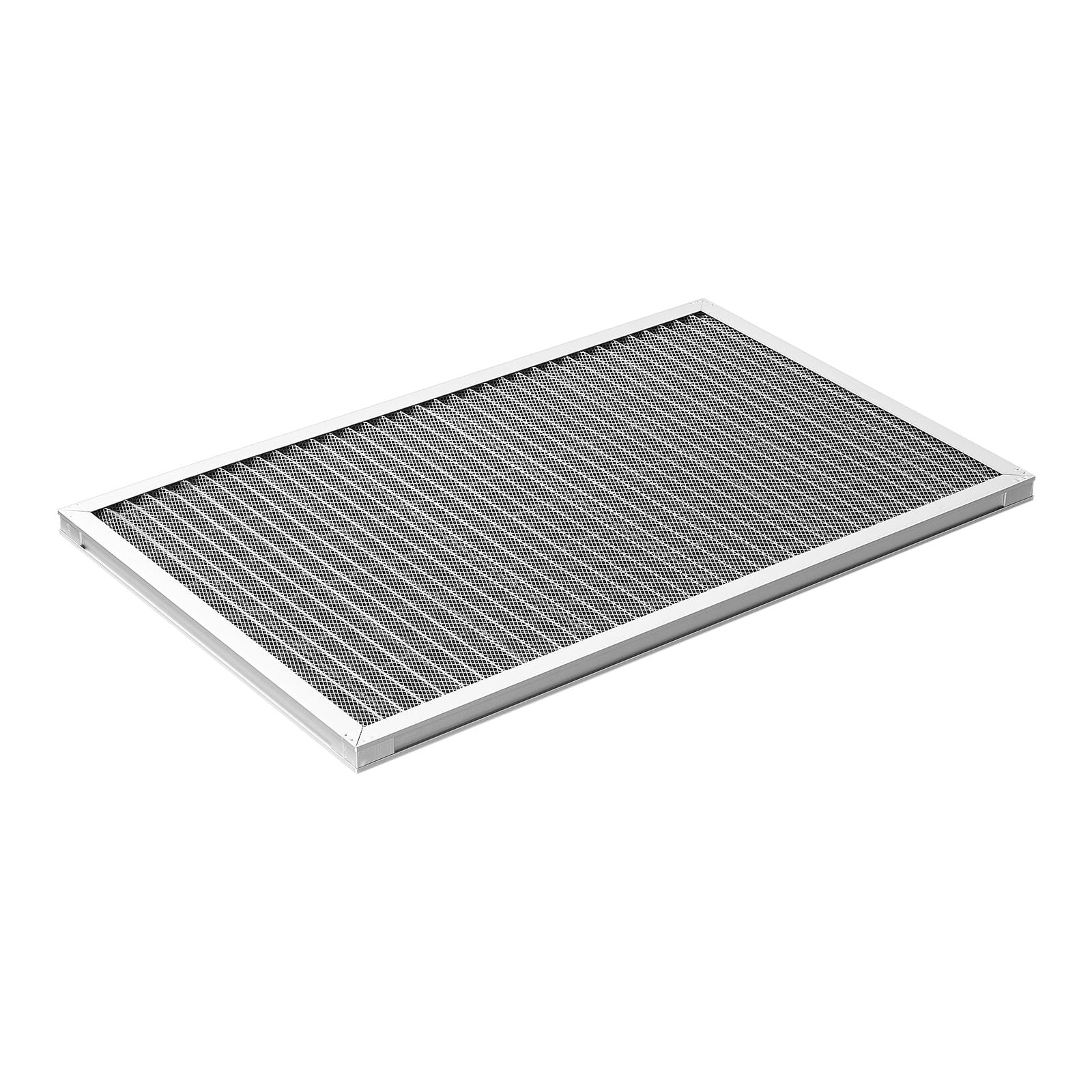 VEVOR Electrostatic Air Filter 16x25x1 in Washable Reusable Aluminum MERV 8