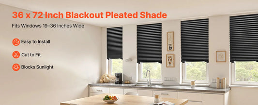Blackout Paper Window Shade 6 Pack 36 X 72 Inch Peel And Stick