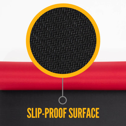 27" x 180' Neoprene Floor Runner Red