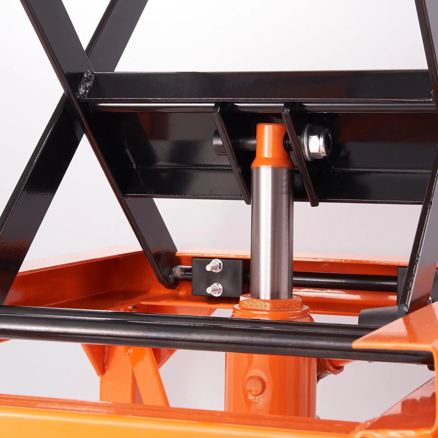 Hydraulic Motorcycle Lift Table 350 LBS Capacity Scissor Jack with Wide Deck