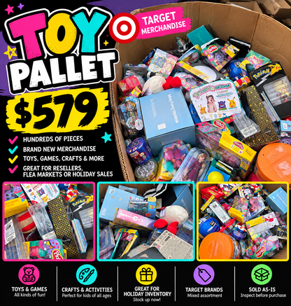 Toys Pallet- High Piece Count (HPC)