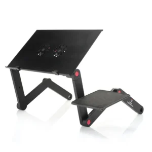 Medic Therapeutics Adjustable Laptop Desk with Cooling Fan & Mouse Pad
