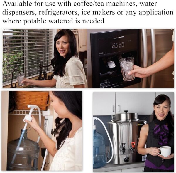 Home Water Dispensing System – Single Inlet Tube for Refrigerator, Ice Maker, Coffee Brewer – 3.8L/ Min - Image 4