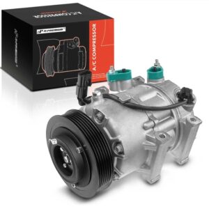A-Premium AC Compressor with Clutch – Fits Audi, VW, Porsche, and More (6-Groove Pulley)